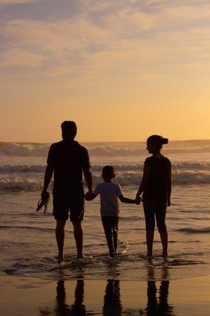 Familienurlaub, Familie