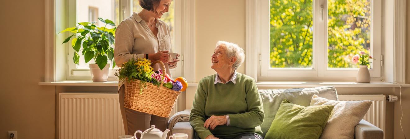 Wohnung teilen mit Senioren: So funktioniert der Tausch